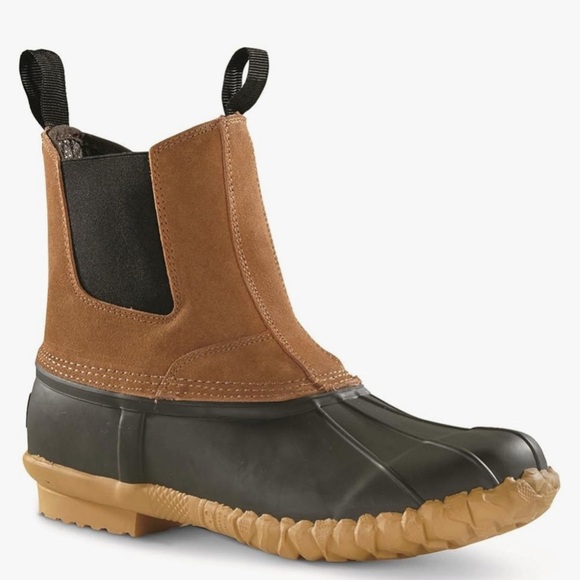 Guide Gear Duck Boots Size 11 Waterproof Suede 400 g Thinsulate Rain Winter EUC - Picture 1 of 11